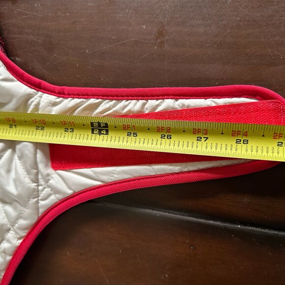 NEW Frisco by Chewy Dog Reversible Jacket L Black Red Plaid Quilted Winter Coat - Picture 9 of 10